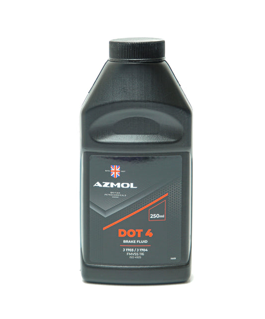 AZMOL BRAKE FLUID DOT-4  25O ML